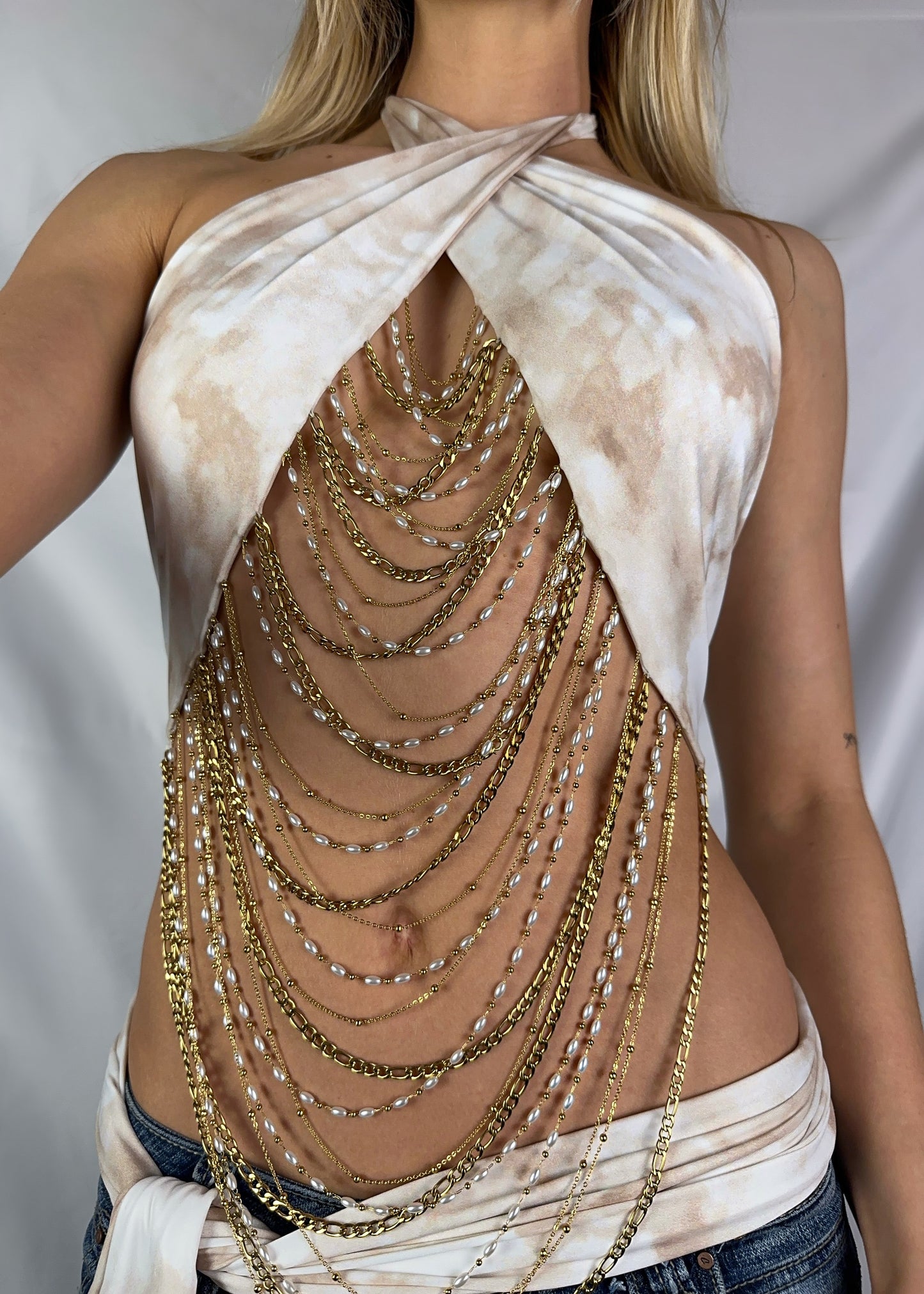 Chain Top - Seashell
