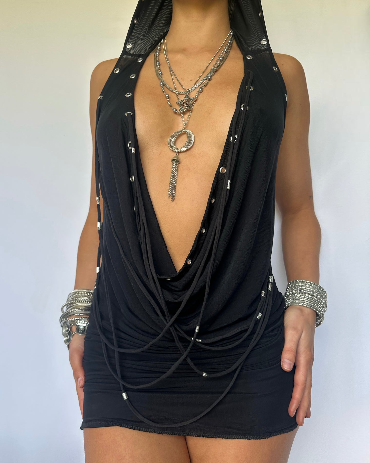 Barely yours dress - black