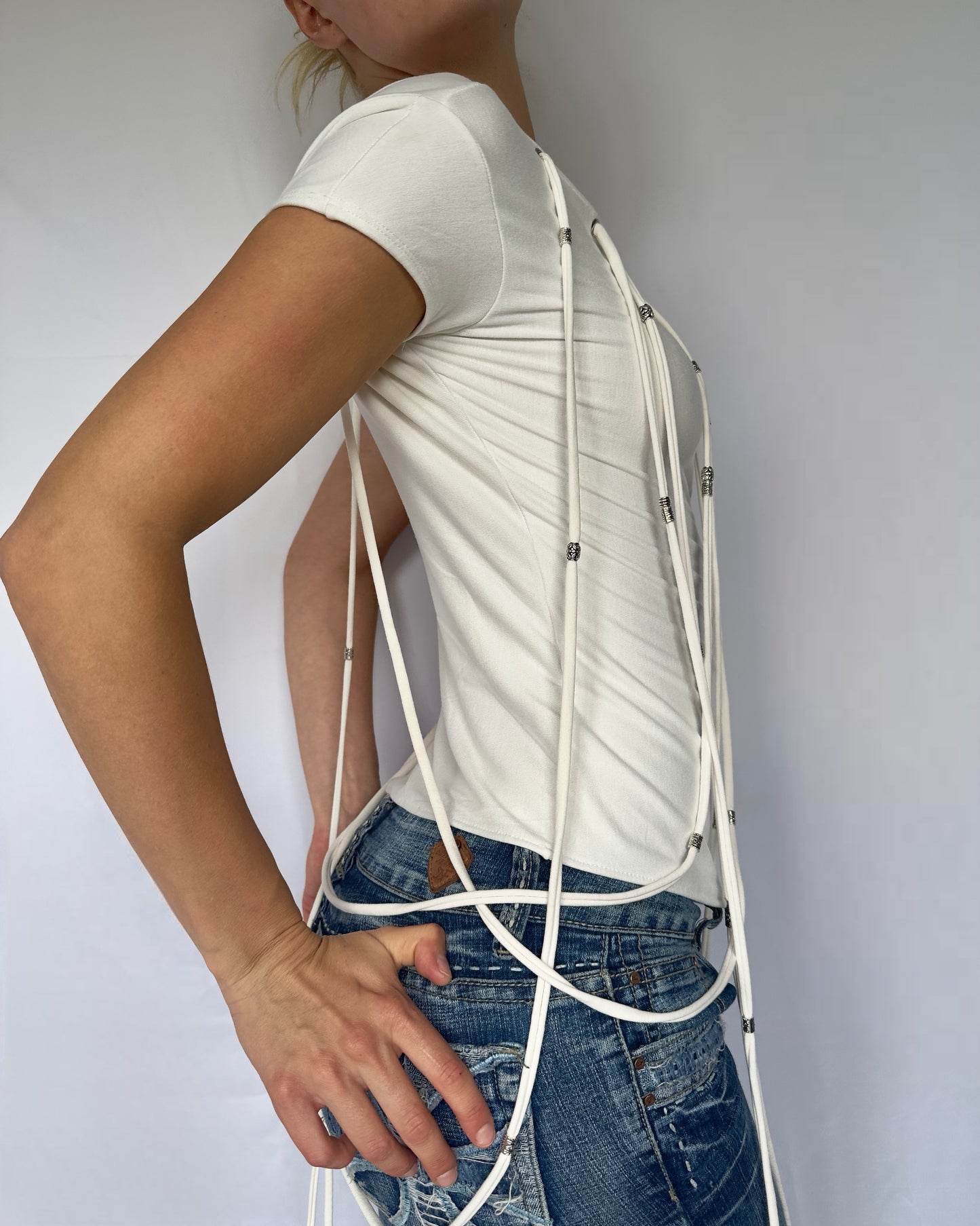 Bare Ritual Top ~ Ivory
