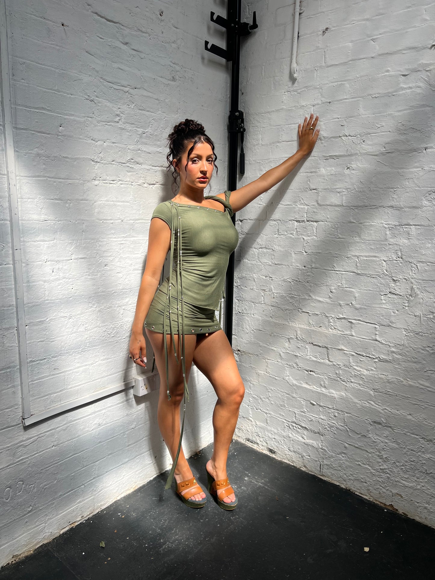 Bare Ritual Top ~ Olive