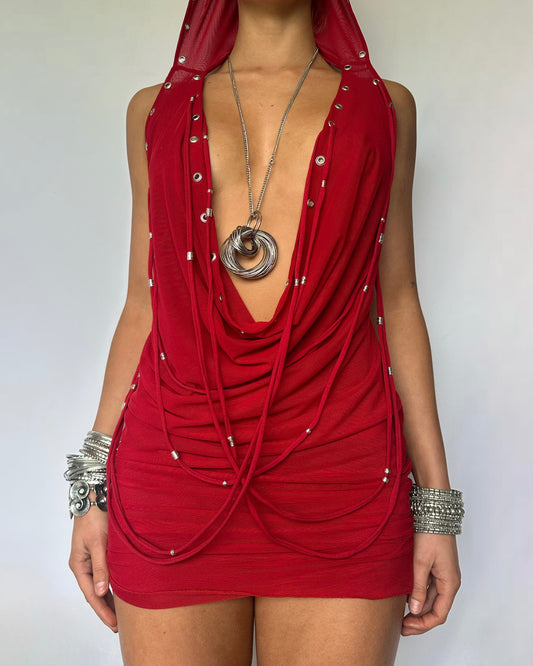 Barely yours dress - red