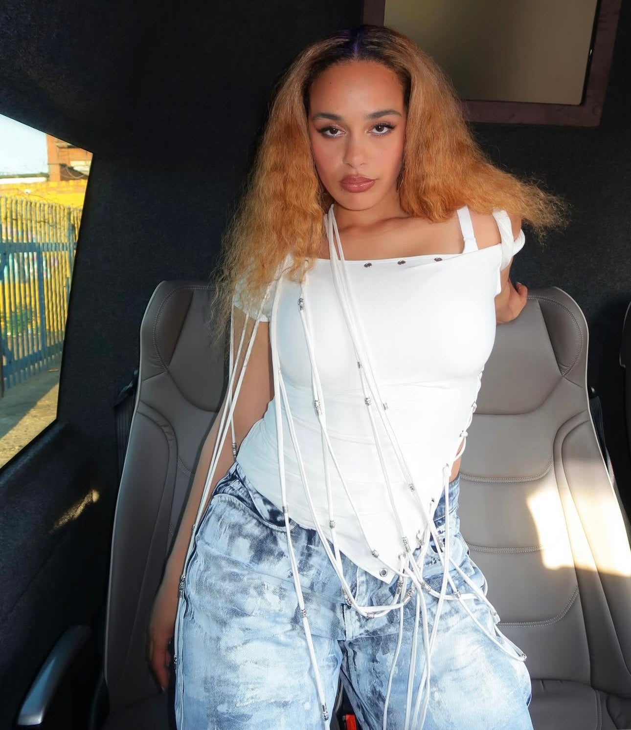 Bare Ritual Top ~ Ivory