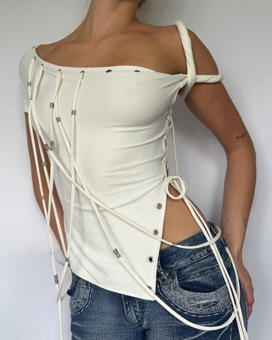 Bare Ritual Top ~ Ivory